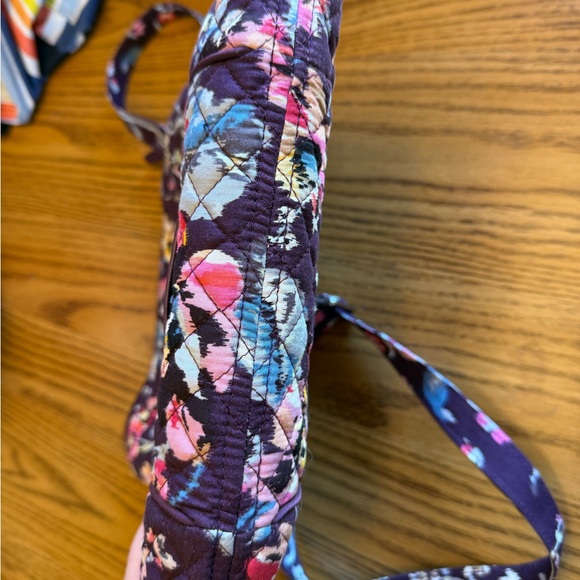 Vera Bradley Floral Quilted Crossbody Bag - Purple Multi - Picture 4 of 4